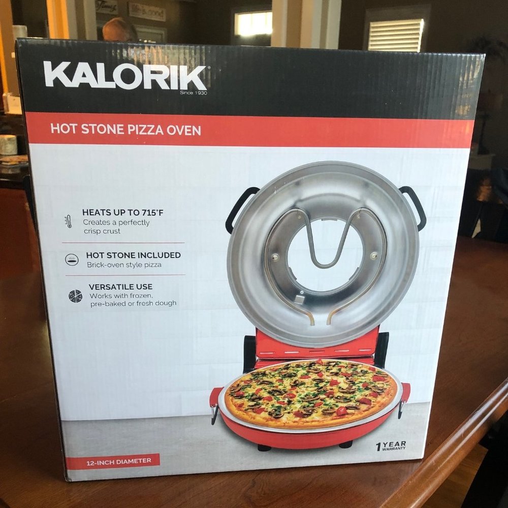 Kalorik Hot Stone Pizza Oven Brand New in Box